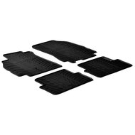 Gledring Rubbermatten passend voor Renault Megane III Grandtour 2008-2015 (T profiel 4-delig + montageclips)
