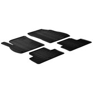 Gledring Rubbermatten passend voor Opel Zafira C 2011- (T profiel 4-delig + montageclips)