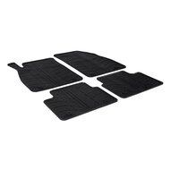 Gledring Rubbermatten passend voor Opel Insignia 2013-2017 (T profiel 4-delig + montageclips)