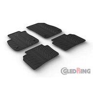 Gledring Rubbermatten passend voor Opel Insignia Grand Sport &amp; Sportstourer 2017- (T profiel 4-delig + montageclips)