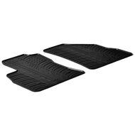 Gledring Rubbermatten passend voor Fiat Doblo Cargo 3-deurs 2010-2023 (T profiel 2-delig + montageclips)