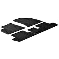 Gledring Rubbermatten passend voor Peugeot 3008/5008 2009-2016 (T profiel 5-delig + montageclips)