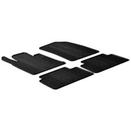 Gledring Rubbermatten passend voor Peugeot 508 2011-2018 (T profiel 4-delig + montageclips)