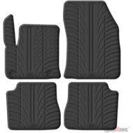  Gledring Rubbermatten passend voor Peugeot e-2008 II 2020- (T profiel 4-delig + montageclips)