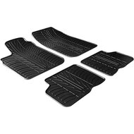 Gledring Rubbermatten passend voor Dacia Logan 2005-2013 (T profiel 4-delig)