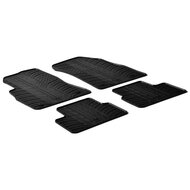 Gledring Rubbermatten passend voor Chevrolet Cruze 2009- (T profiel 4-delig + montageclips)