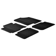 Gledring Rubbermatten passend voor Hyundai Elantra sedan 2011- (T profiel 4-delig)