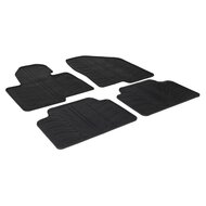Gledring Rubbermatten passend voor Hyundai Santa Fe III 2012-2018 (T Profil 4- delig + montageclips)