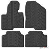 Gledring Rubbermatten passend voor Hyundai Santa Fe III 2012-2018 (T Profil 4- delig + montageclips)
