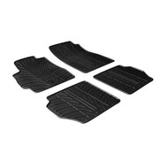 Gledring Rubbermatten passend voor Mazda 2 2007-2014 (T profiel 4-delig)