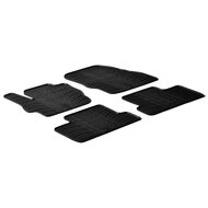 Gledring Rubbermatten passend voor Mazda 3 2009-2012 (T profiel 4-delig + montageclips)