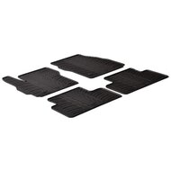 Gledring Rubbermatten passend voor Mazda 5 2010- (T profiel 4-delig + montageclips)