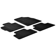 Gledring Rubbermatten passend voor Mazda CX-7 diesel 2007- (T profiel 4-delig + montageclips)