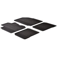 Gledring Rubbermatten passend voor Mazda 3 2013-2019 (T profiel 4-delig + montageclips)