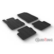  Gledring Rubbermatten passend voor Mazda 2 11/2014- (T profiel 4-delig + montageclips)