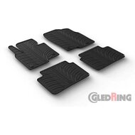Gledring Rubbermatten passend voor Mazda CX-5 6/2017- (T profiel 4-delig + montageclips)