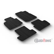 Gledring Rubbermatten passend voor Mazda MX-30 (DR) 2020- (T profiel 4-delig + montageclips)