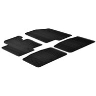 Gledring Rubbermatten passend voor Kia Optima 2012-2017 (T profiel 4-delig + montageclips)