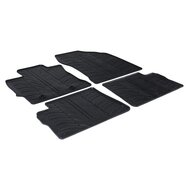 Gledring Rubbermatten passend voor Toyota Auris HB/Touring Sport/Hybrid 2012- (T profiel 4-delig + montageclips)