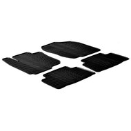 Gledring Rubbermatten passend voor Toyota RAV4 IV 2WD/4WD 2013-2018 (T profiel 4-delig + montageclips)