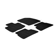  Gledring Rubbermatten passend voor Honda Civic 5 deurs 2006- 2011 (T profiel 4-delig + montageclips)