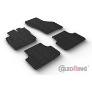 Gledring Rubbermatten passend voor Seat (+Cupra) Leon IV HB 5-deurs &amp; ST Sportstourer 2020- (T profiel 4-delig + montageclips)
