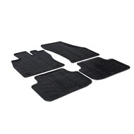 Gledring Rubbermatten passend voor Skoda Octavia III 2013-2017 &amp; 2017-2020 (T profiel 4-delig + montageclips)
