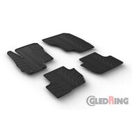 Gledring Rubbermatten passend voor Mitsubishi Outlander 2012- incl. PHEV (T profiel 4-delig + montageclips)