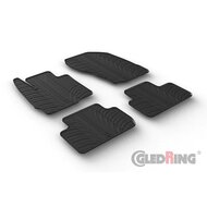 Gledring Rubbermatten passend voor Mitsubishi Eclipse Cross 10/2017- (T profiel 4-delig + montageclips)