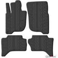 Gledring Rubbermatten passend voor Mitsubishi L200 (Triton) 2015-2019 (T profiel 4-delig + montageclips)