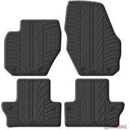 Gledring Rubbermatten passend voor Volvo S60/V60 2010-2018 (T profiel 4-delig + montageclips)