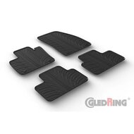 Gledring Rubbermatten passend voor Volvo XC40 2018- excl. Recharge (T profiel 4-delig + montageclips)
