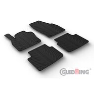 Gledring Rubbermatten passend voor Skoda Kamiq 9/2019- (T profiel 4-delig + montageclips)