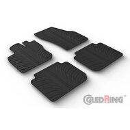 Gledring Rubbermatten passend voor Skoda Kodiaq II (PS7) 2024- (T profiel 4-delig + montageclips)