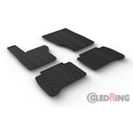 Gledring Rubbermatten passend voor Range Rover Sport 7/2013- (T profiel 4-delig + montageclips)