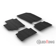 Gledring Rubbermatten passend voor Suzuki Vitara 2015-2020 (handgeschakeld) (T profiel 4-delig)