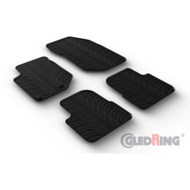 Gledring Rubbermatten passend voor Citroen C4 III 5-deurs 2020- &amp; C4 X 2022- excl. e-C4/Hybrid (T profiel 4-delig + montageclips)