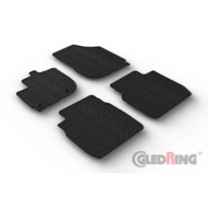 Gledring Rubbermatten passend voor Honda Jazz V (GR) incl. Crosstar 2020- (T profiel 4-delig + montageclips)