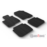 Gledring Rubbermatten passend voor Honda CR-V VI (RS_) Hybrid 2023- (T profiel 4-delig + montageclips)