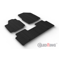  Gledring Rubbermatten passend voor Kia EV6 2021- (T profiel 4-delig + montageclips)