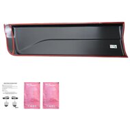 Oneway Set deurpanelen passend voor Ford Ranger T6/T7/T8 2012-2022 - Glanzend zwart
