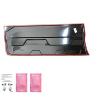 Oneway Set deurpanelen passend voor Ford Ranger T6/T7/T8 2012-2022 (Jumbo) - Glanzend zwart