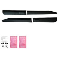 Oneway Set deurpanelen passend voor Toyota Hilux 8e Gen. 2015- - Versie 2 - Matzwart