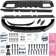 Oneway Complete bodykit passend voor Cupra Leon MK1 HB 2020-2024 - Glanzend zwart