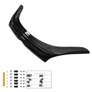 Oneway Motorkapbeschermer (steenslagcover) passend voor Fiat Doblo 2e Gen. Facelift 2015-2020 - Glanzend zwart