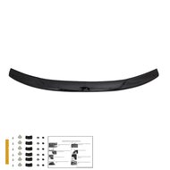 Oneway Motorkapbeschermer (steenslagcover) passend voor Dacia Duster I 2010-2017 - Glanzend zwart
