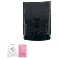  Oneway Motorkapluchtinlaat (Scoop) passend voor Nissan Navara NP300 (D23) 2014-2021 - Glanzend zwart