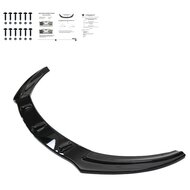 Oneway Voorspoilerlip passend voor Opel Astra J OPC/VXR 2009-2015 - Glanzend zwart
