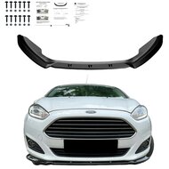 Oneway Voorspoilerlip passend voor Ford Fiesta MK7 Facelift 2012-2017 - Glanzend zwart