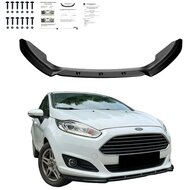 Oneway Voorspoilerlip passend voor Ford Fiesta MK7 Facelift 2012-2017 - Glanzend zwart